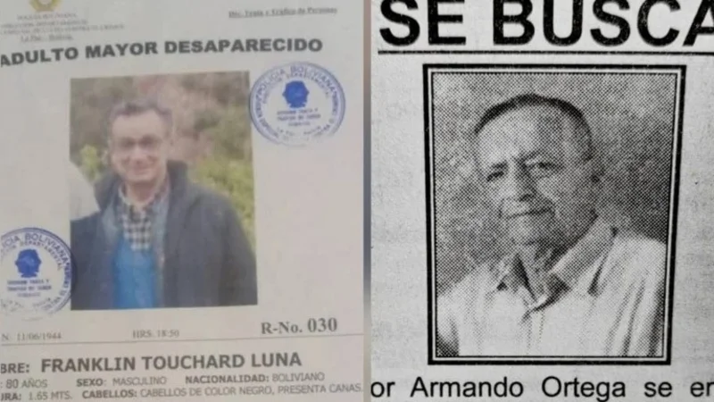 22 días desaparecidos: Paralizaron búsqueda de dos adultos mayores perdidos en los Yungas