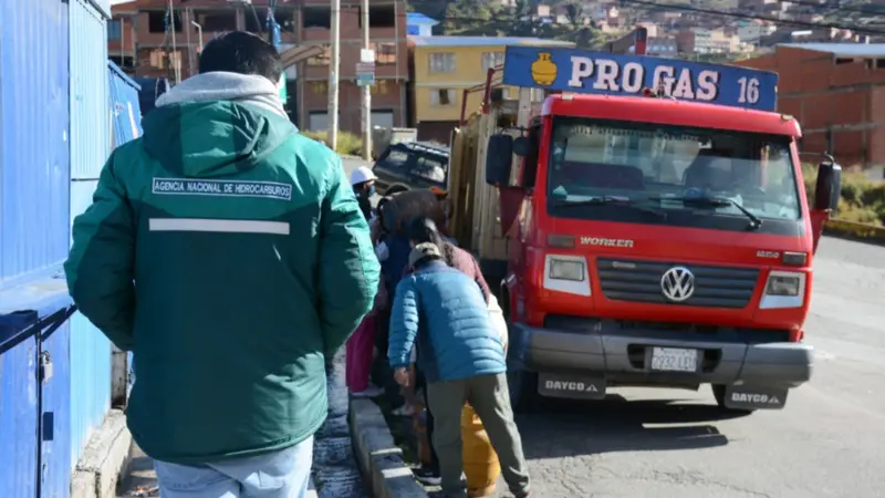 ANH garantiza abastecimiento de GLP y mantiene precio de garrafa en Bs 22,50 ANH garantiza abastecimiento de GLP y mantiene precio de garrafa en Bs 22,50