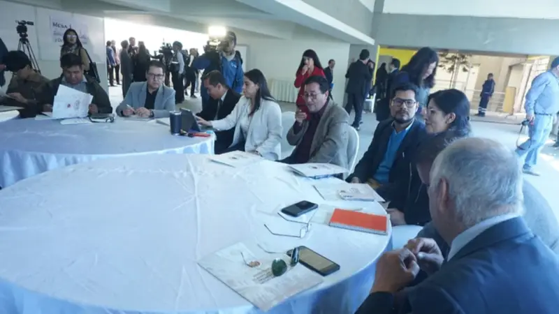 Foto: Mesas de diálogo D.S. 5503 APG