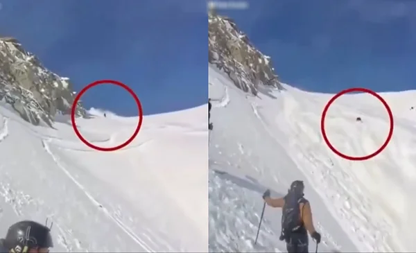 [Escalofriante video] Esquiador sobrevivió a una avalancha gracias a ...