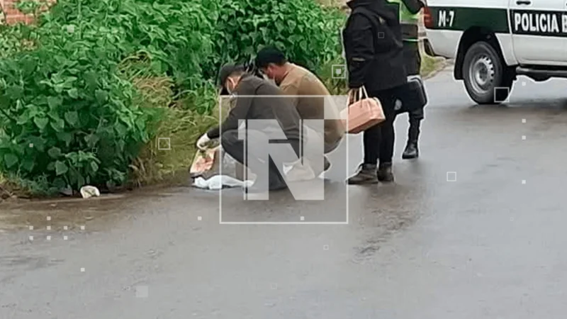 ¡Terrible! Una niña encontró un feto dentro una botella cerca de un colegio en Tarija