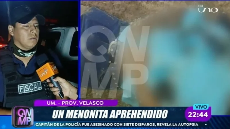 Aprehenden a un menonita por encubrimiento de los crímenes en la Chiquitania