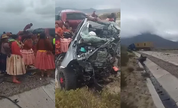 Fatal accidente en la carretera Oruro – Pisiga deja dos personas ...