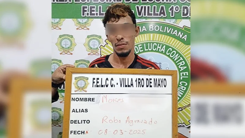 FOTO: Policía Boliviana.