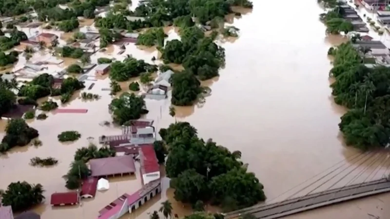 Foto: Defensa civil reporta 102 municipios afectados por las lluvias (internet) 