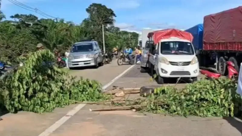 Suspenden temporalmente el bloqueo en San Carlos hasta este viernes