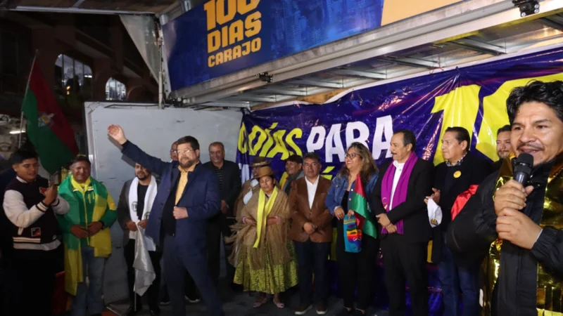 Foto: Samuel Doria Medina es proclamado en La Paz (UN) 