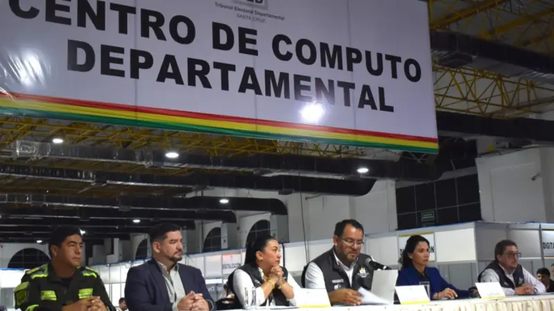 TED reporta normalidad en jornada electoral en Santa Cruz