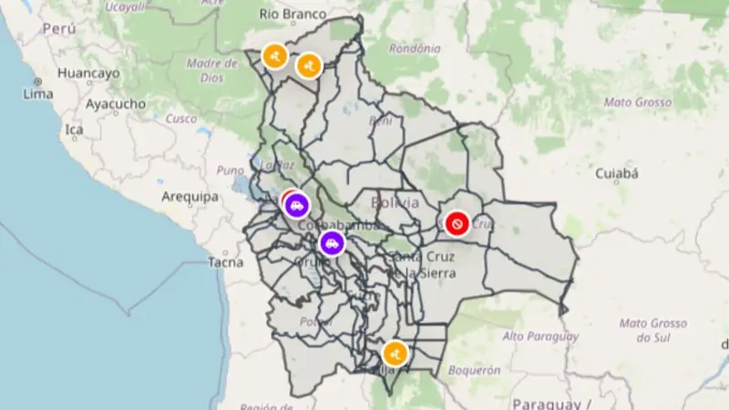Imagen: transitabilidad.abc.gob.bo Imagen: transitabilidad.abc.gob.bo