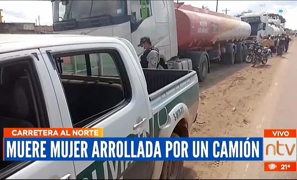 Mujer pierde la vida tras ser arrollada por un camión de alto tonelaje ...