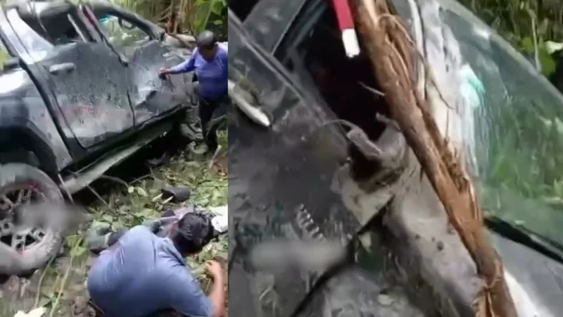 Video: ¡Urgente! Reportan grave accidente y personas heridas en el sector Puente Villa en Los Yungas