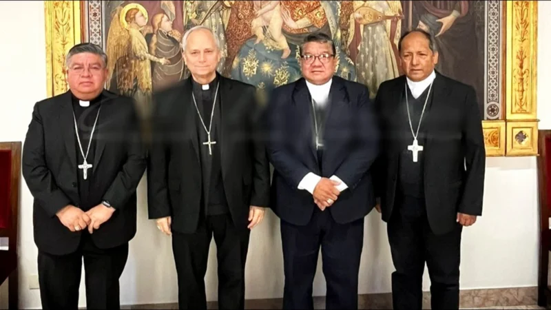 CEB se reunió con el ahora Papa León XIV en 2024. FOTO: Edwin Urízar Campos.