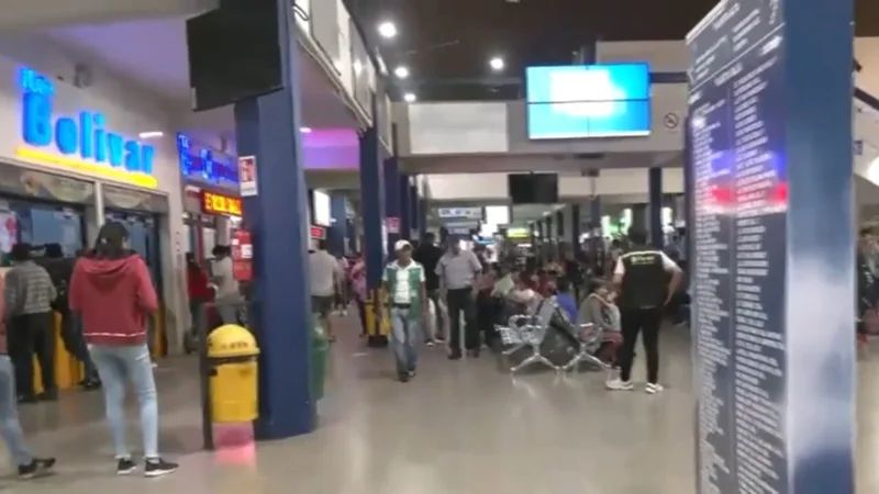 Desde la Terminal Bimodal indican que las carreteras están expeditas en Santa Cruz