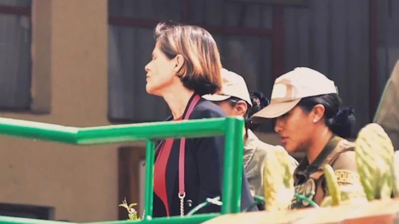 Autorizan traslado de la jueza Lilian Moreno a clínica privada para revisión médica. FOTO: NTV/RED UNO.