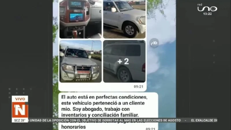 ¡Cuidado! Una pareja pagó Bs 100 mil por un auto y fue agredida al momento de la entrega