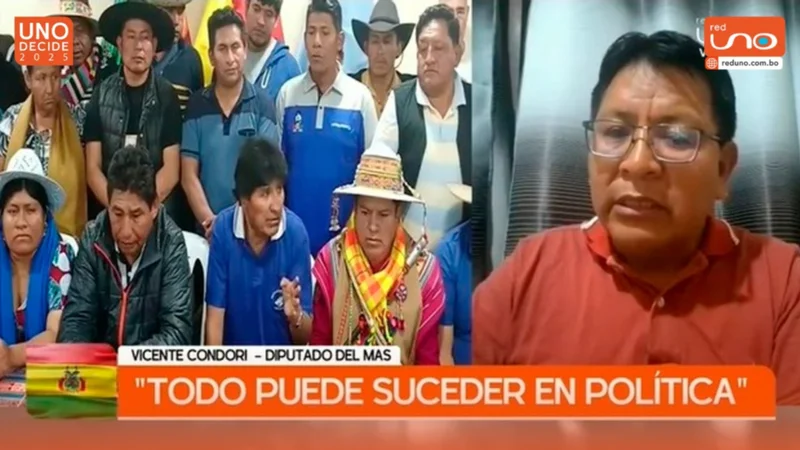 “Evo será uno de los primeros en ser correteados”: Condori señala que Andrónico perdió su oportunidad en el MAS