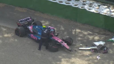 Video: ¡Durísimo! Así fue el durísimo accidente de Colapinto en la Q1 de  Imola| Red Uno de Bolivia