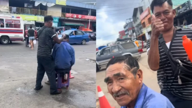 En Bolivia puede faltar todo, menos talento: Peluquero ofrece cortes a Bs 10 en plena avenida Mutualista