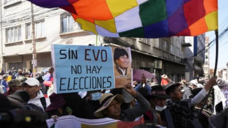 'Evistas' anuncian bloqueo de caminos y marchas a nivel nacional desde el lunes