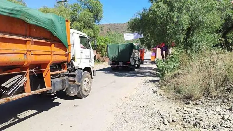 Quillacollo anuncia bloqueo por complejo de basura en Cotapachi. Foto: GAMC Quillacollo anuncia bloqueo por complejo de basura en Cotapachi. Foto: GAMC