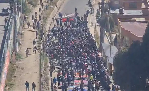 COB inicia marcha desde El Alto hacia el centro paceño | Red Uno de Bolivia