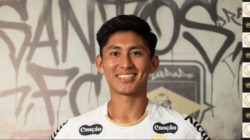 Miguelito en la portada oficial de anuncio de titulares del Santos para el partido contra Gremio. Foto: Santos Futebol Clube (Facebook). Miguelito en la portada oficial de anuncio de titulares del Santos para el partido contra Gremio. Foto: Santos Futebol Clube (Facebook).