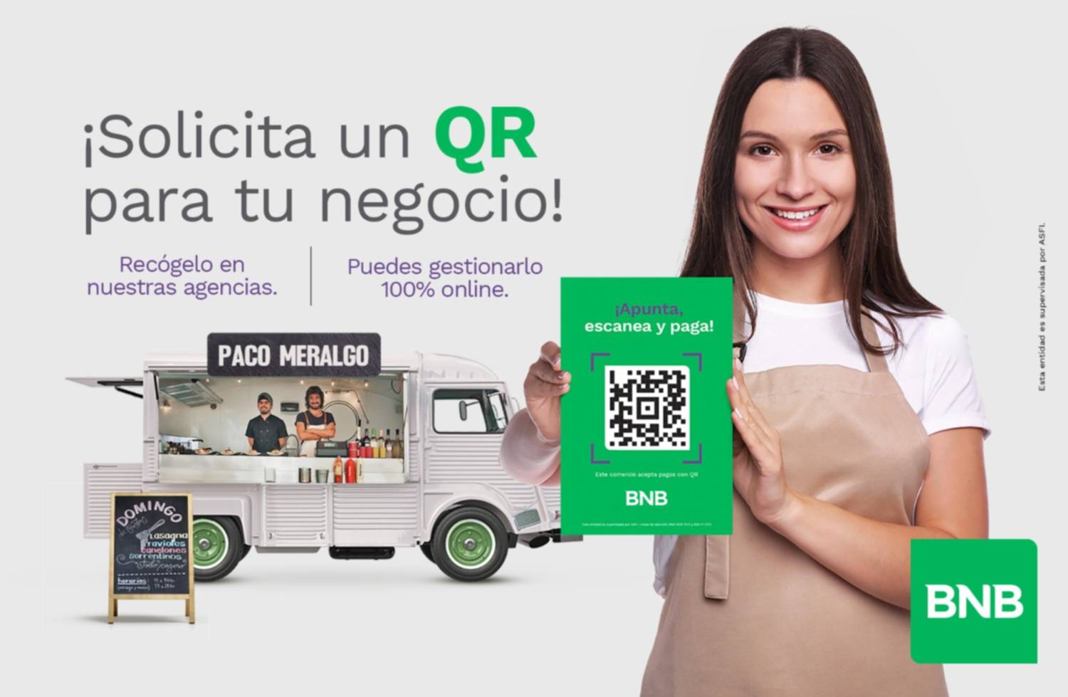 El Banco Nacional de Bolivia lanzó QR para realizar los cobros de sus  negocios| Red Uno de Bolivia