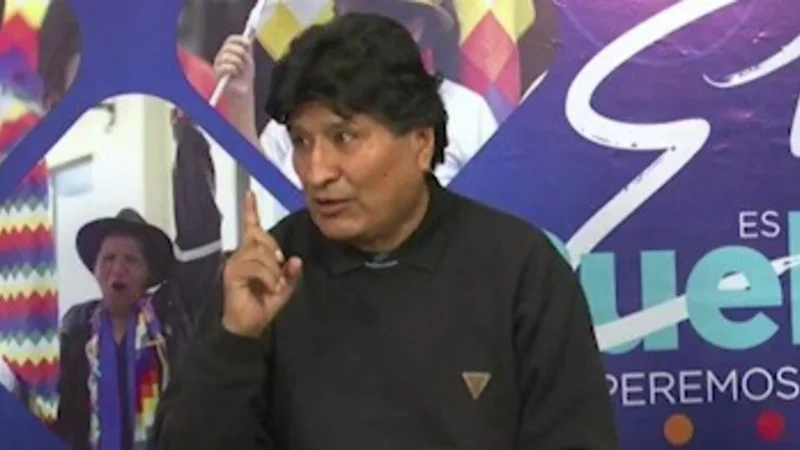 Foto: Evo Morales (Captura video) 