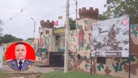 ¿Qué decía el mensaje dejado en la vivienda del coronel Soliz? FOTO: NTV/RED UNO. Montaje CHMF.