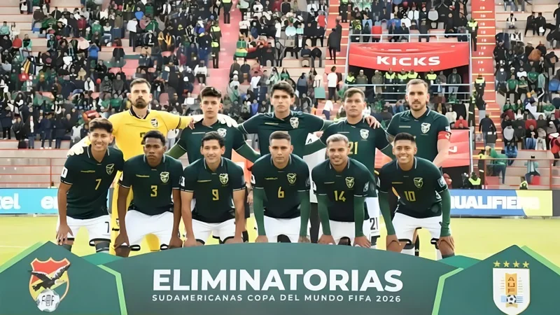 Selección boliviana de fútbol. Foto: Internet.