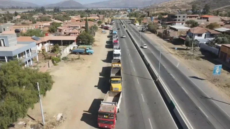 Transporte Pesado en Cochabamba: 80% está paralizado por falta de diésel y bloqueos