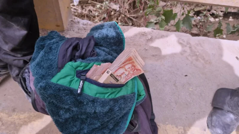 Aprehenden a hombre con Bs 36.000 y dinamita en Parotani, es acusado de financiar el terrorismo