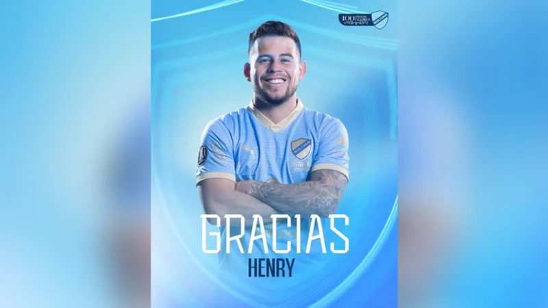 Henry Vaca, futbolista de Bolívar. Foto: Redes sociales de Bolívar.