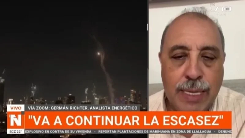 Richter advierte que conflictos en Medio Oriente podrían aumentar el precio del combustible
