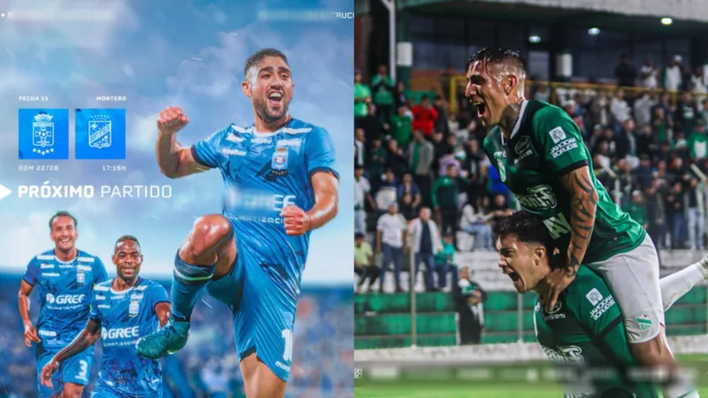 Foto de redes sociales de ambos clubes. 