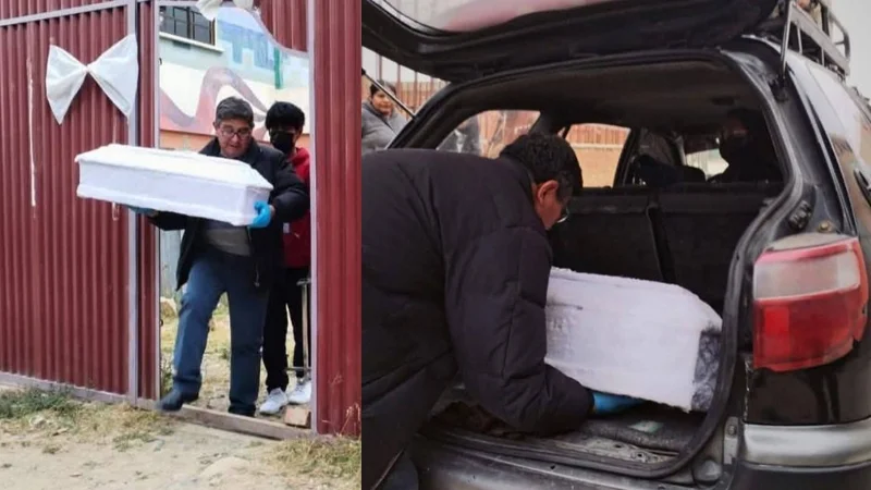 Fotos: Así fue el último adiós al bebé mellizo que falleció víctima de maltrato en El Alto