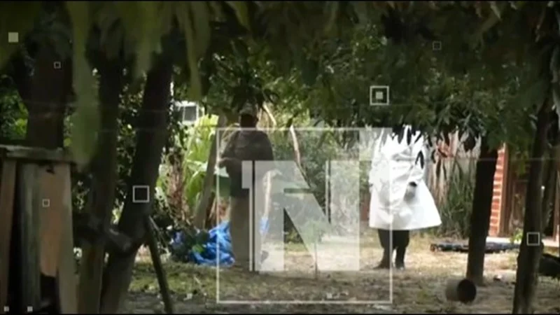 El intento de infanticidio llevó al hallazgo de un cuerpo con signos de violencia. FOTO: NTV/RED UNO.
