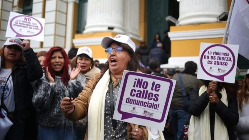 Bolivia suma 43 feminicidios tras nuevo caso. Foto: EFE Bolivia suma 43 feminicidios tras nuevo caso. Foto: EFE