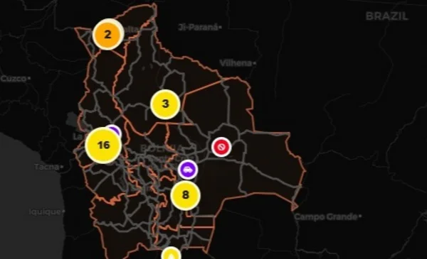 Mapa de transitabilidad: conozca el estado de las carreteras en Bolivia ...