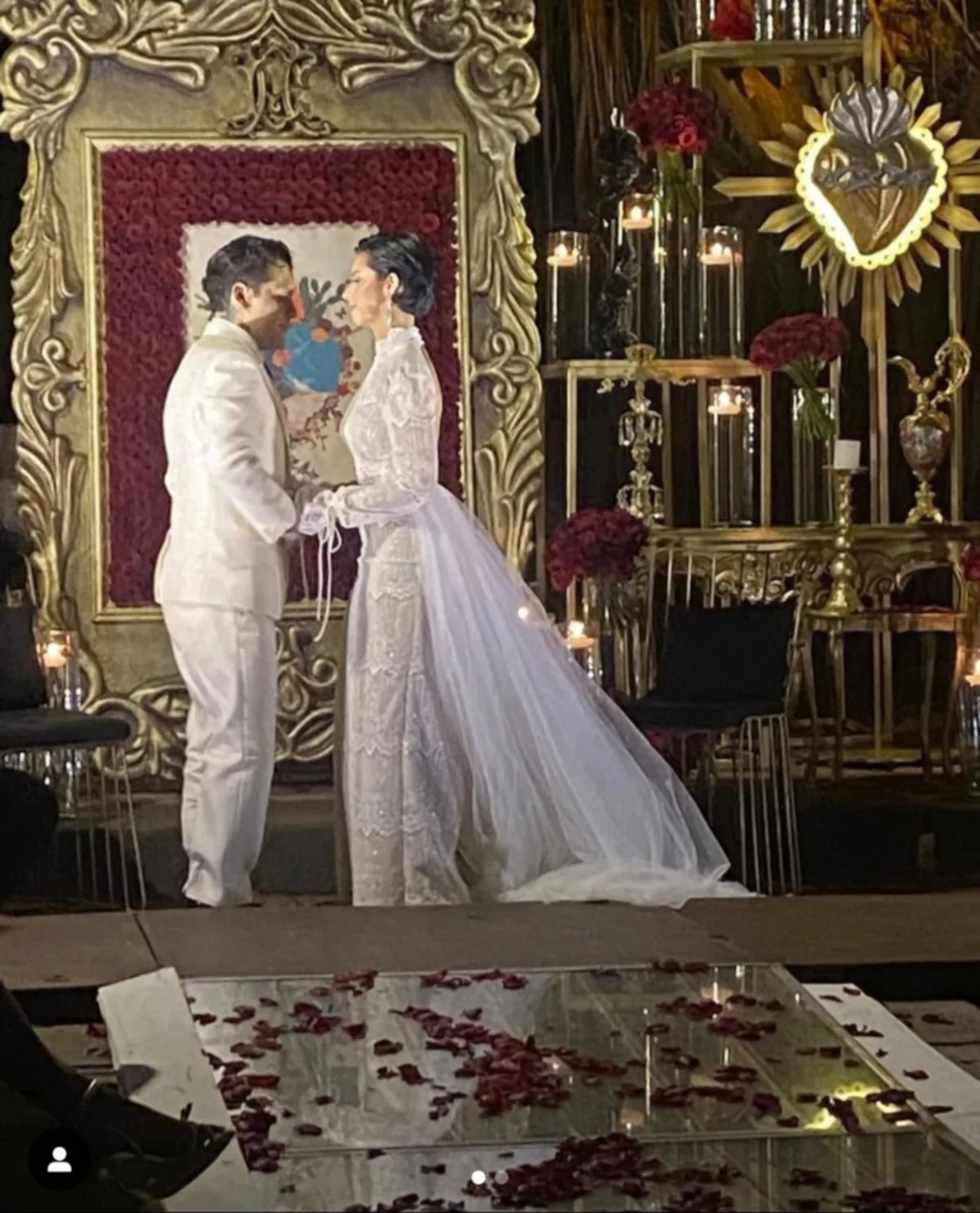 Ángela Aguilar y Christian Nodal se casaron! Filtran las primeras fotos de  la boda - Red Uno de Bolivia