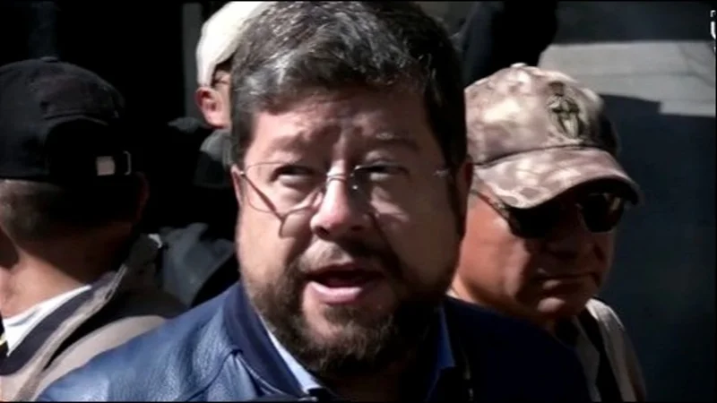 El candidato presidencial Samuel Doria Medina. FOTO: NTV/RED UNO.