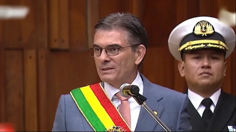 Foto: Presidente de Bolivia, Rodrigo Paz Pereira. Captura de pantalla. Foto: Presidente de Bolivia, Rodrigo Paz Pereira. Captura de pantalla.