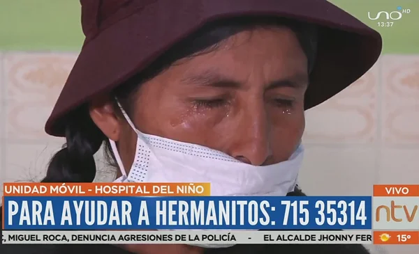 El dolor de una madre que perdió a dos hijos, mientras otros dos están ...