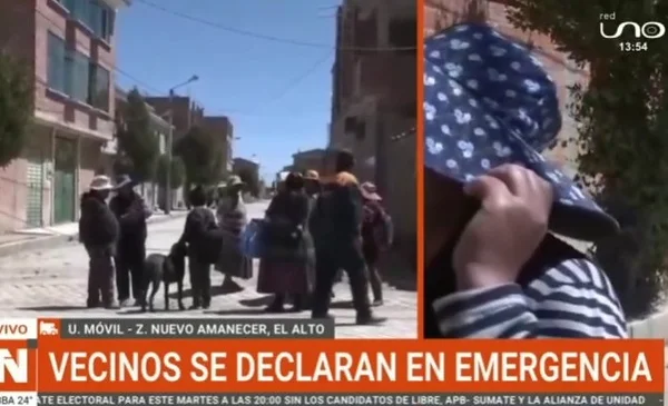 "Se llevaron víveres y una garrafa": vecinos de El Alto denuncian ola ...