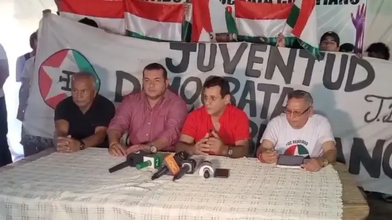 Foto: PDC dice que suma respaldo de alcaldes, gremiales y transportistas