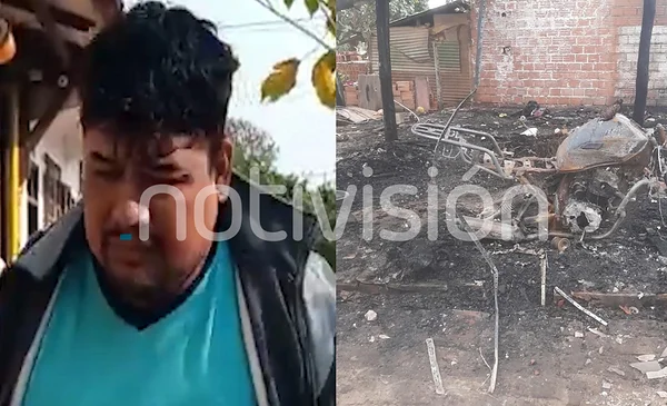 Un hombre quemó la casa de su expareja porque no quiso retomar la ...
