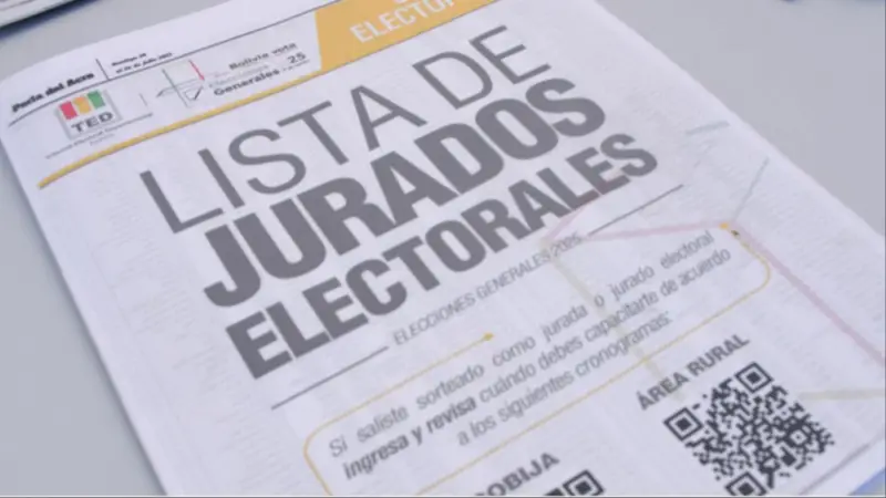 ¿Cuántos jurados se sortearán para la segunda vuelta?