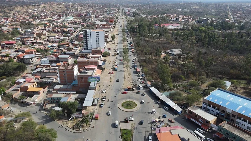 Vista panorámica de Tarija. Foto: GAM de Tarija Vista panorámica de Tarija. Foto: GAM de Tarija