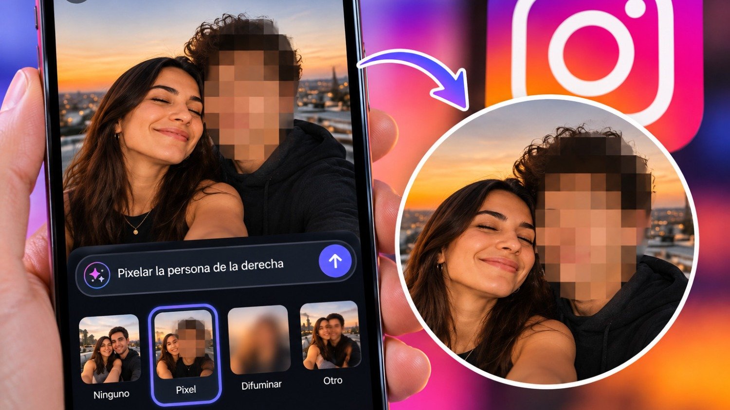 Foto:Instagram sorprende con Pixel, la IA que puede ocultar rostros en segundos/Cortesía