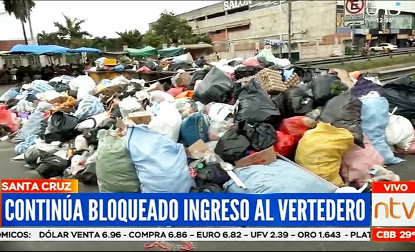 Las calles de Santa Cruz están inundadas de basura| Red Uno de Bolivia